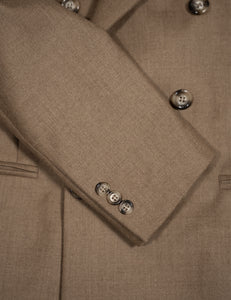 Wool Suit Jacket - Camel