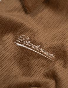 Dipartimento Zip Hoodie - Camel & White