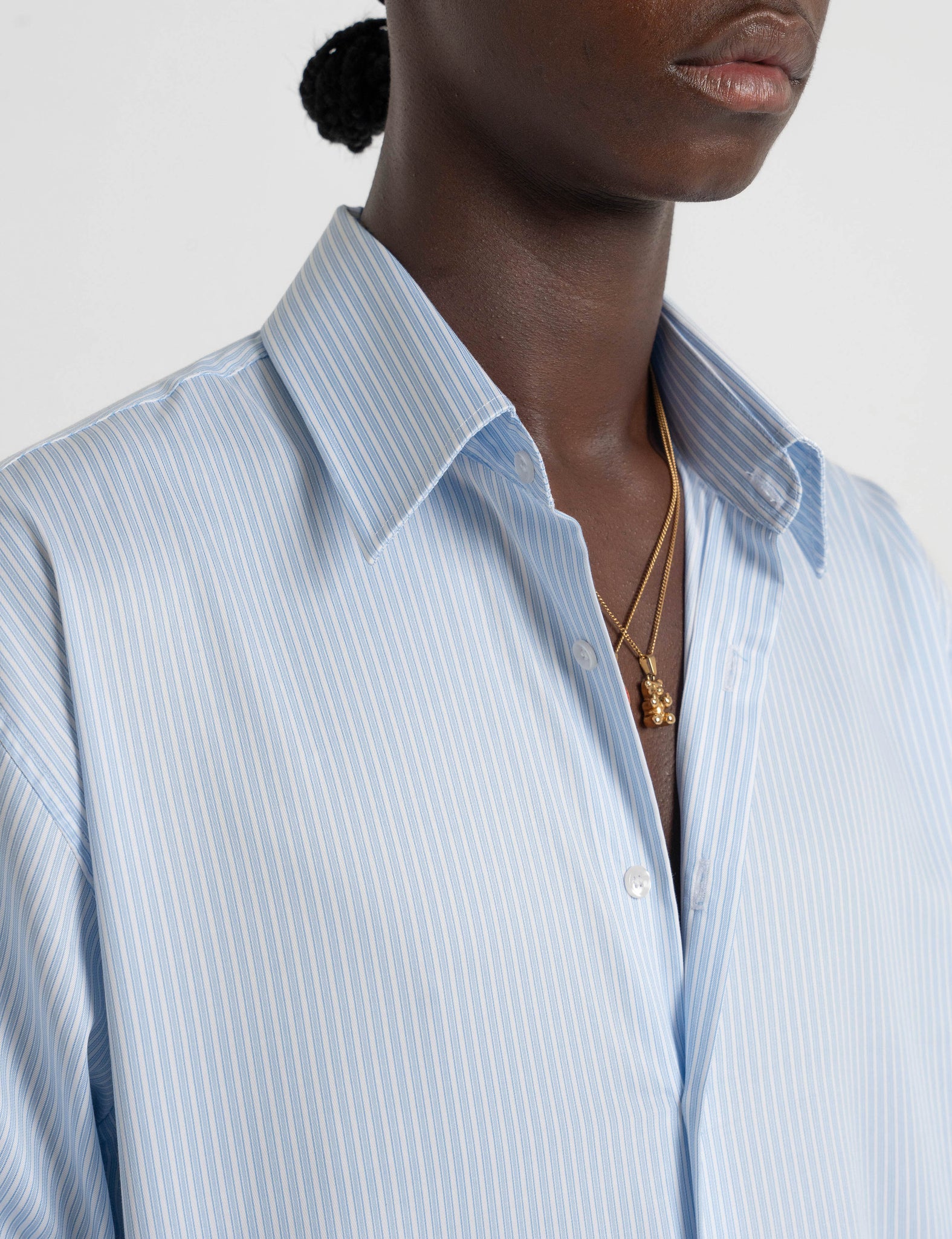 Classic Shirt - Light Blue Pinstripe
