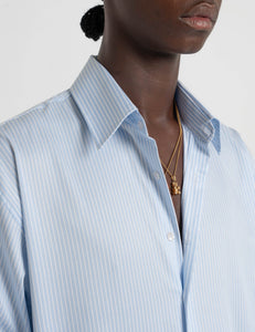 Classic Shirt - Light Blue Pinstripe