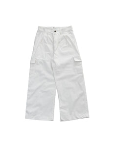 Cargo Pants - White