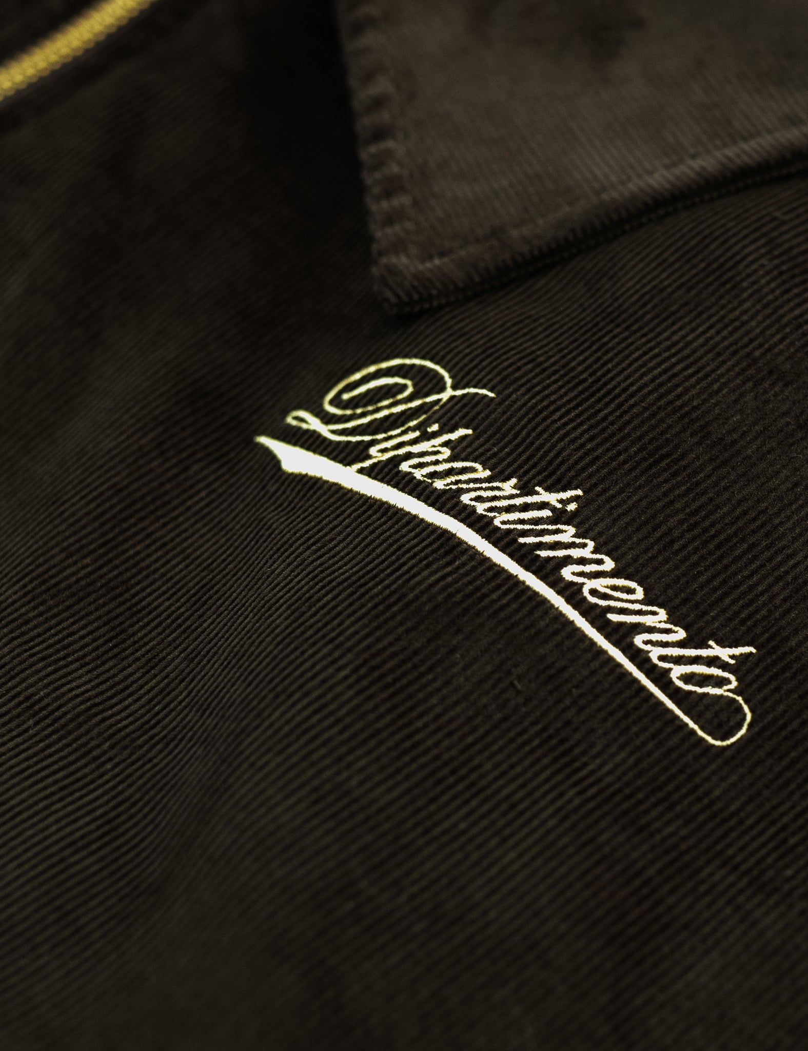 Dipartimento Zip Jacket - Brown & Gold