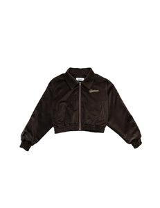 Dipartimento Zip Jacket - Brown & Gold