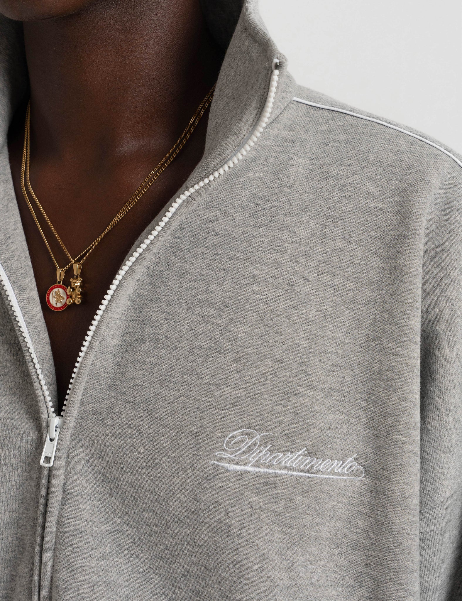 Dipartimento Zip Hoodie - Grey