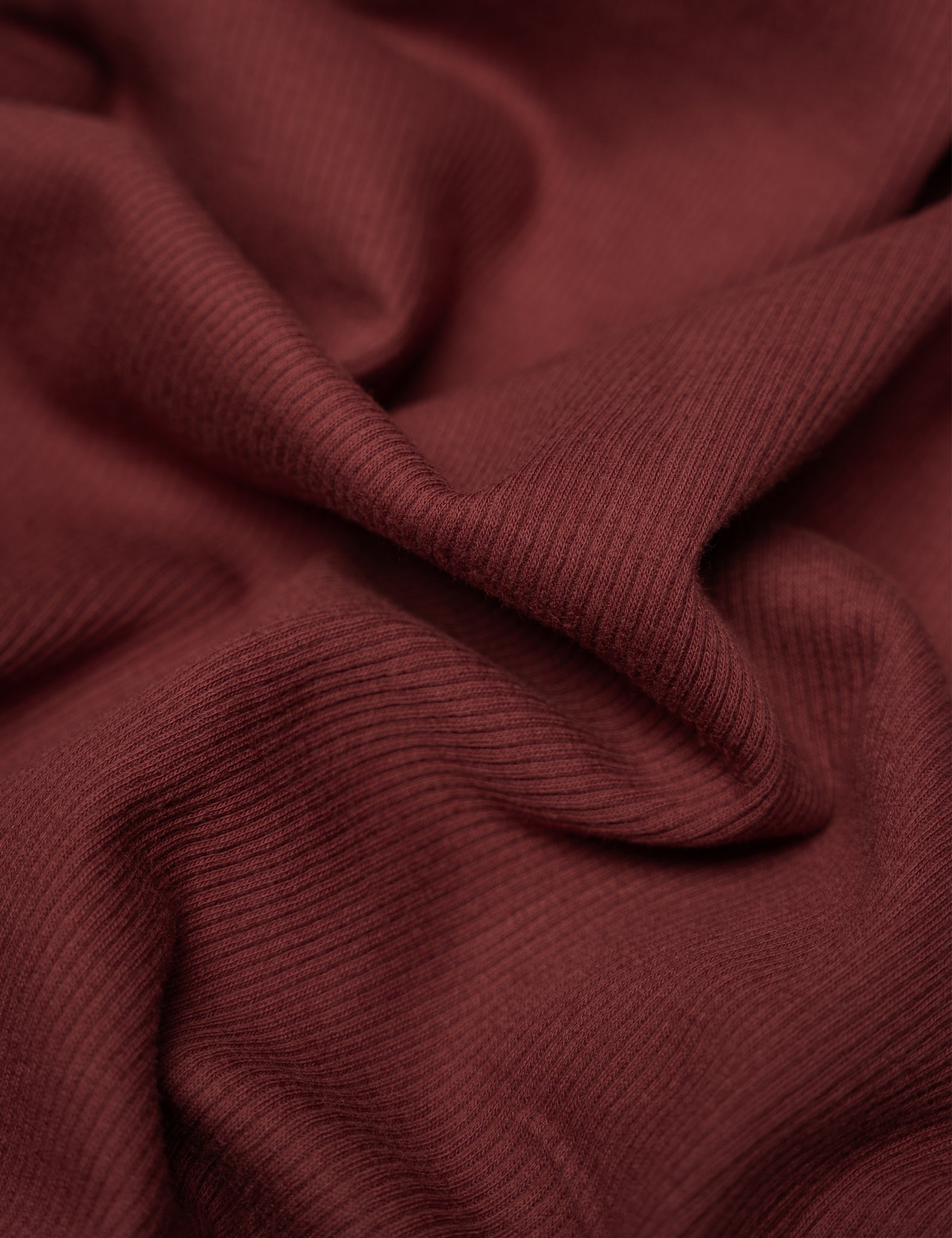 V-Neck Tee - Burgundy