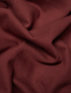 V-Neck Tee - Burgundy