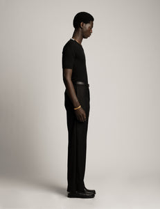 V-Neck Tee - Black