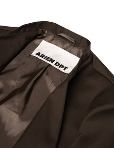 Fresco Lana Suit Jacket - Brown