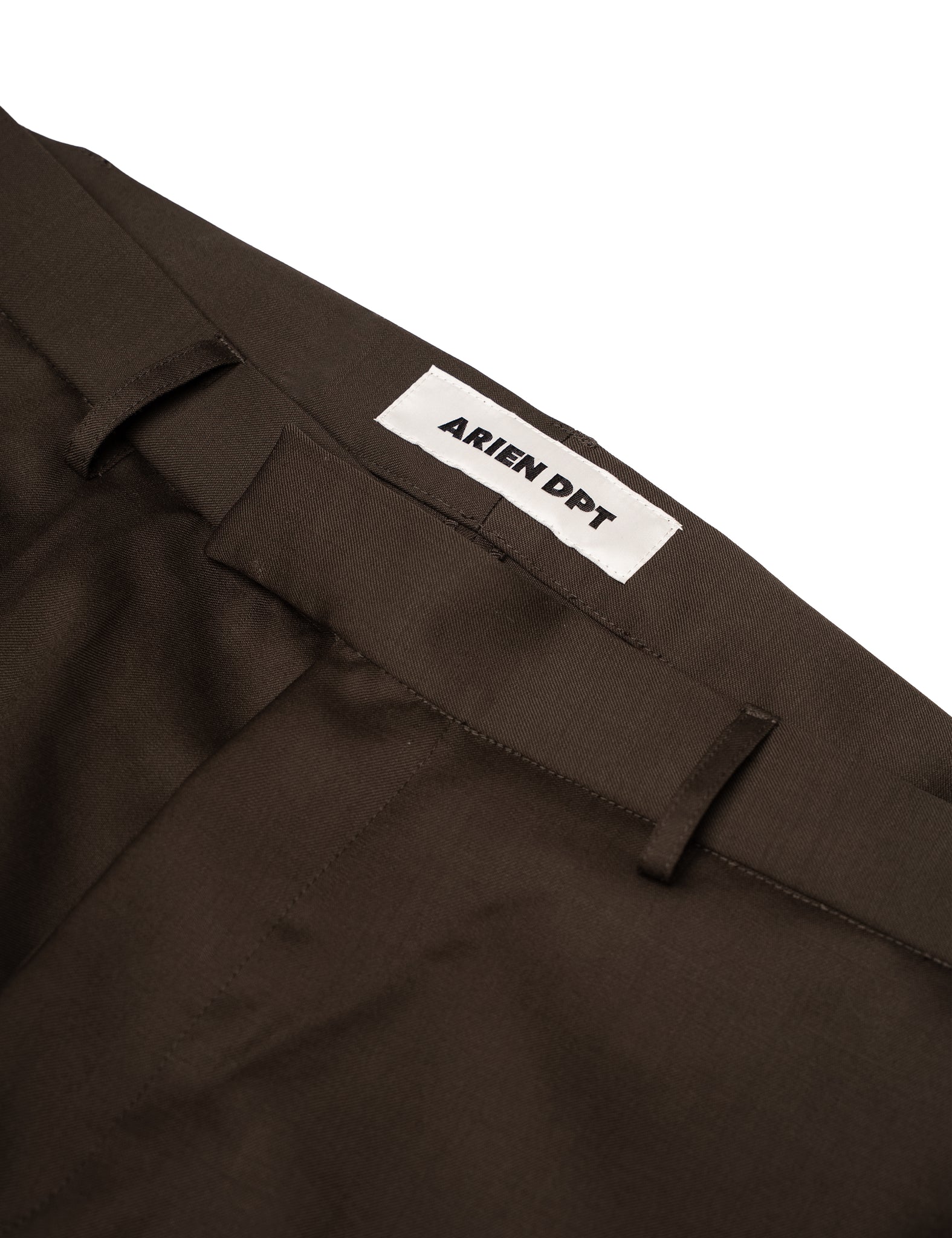 Fresco Lana Trousers - Brown