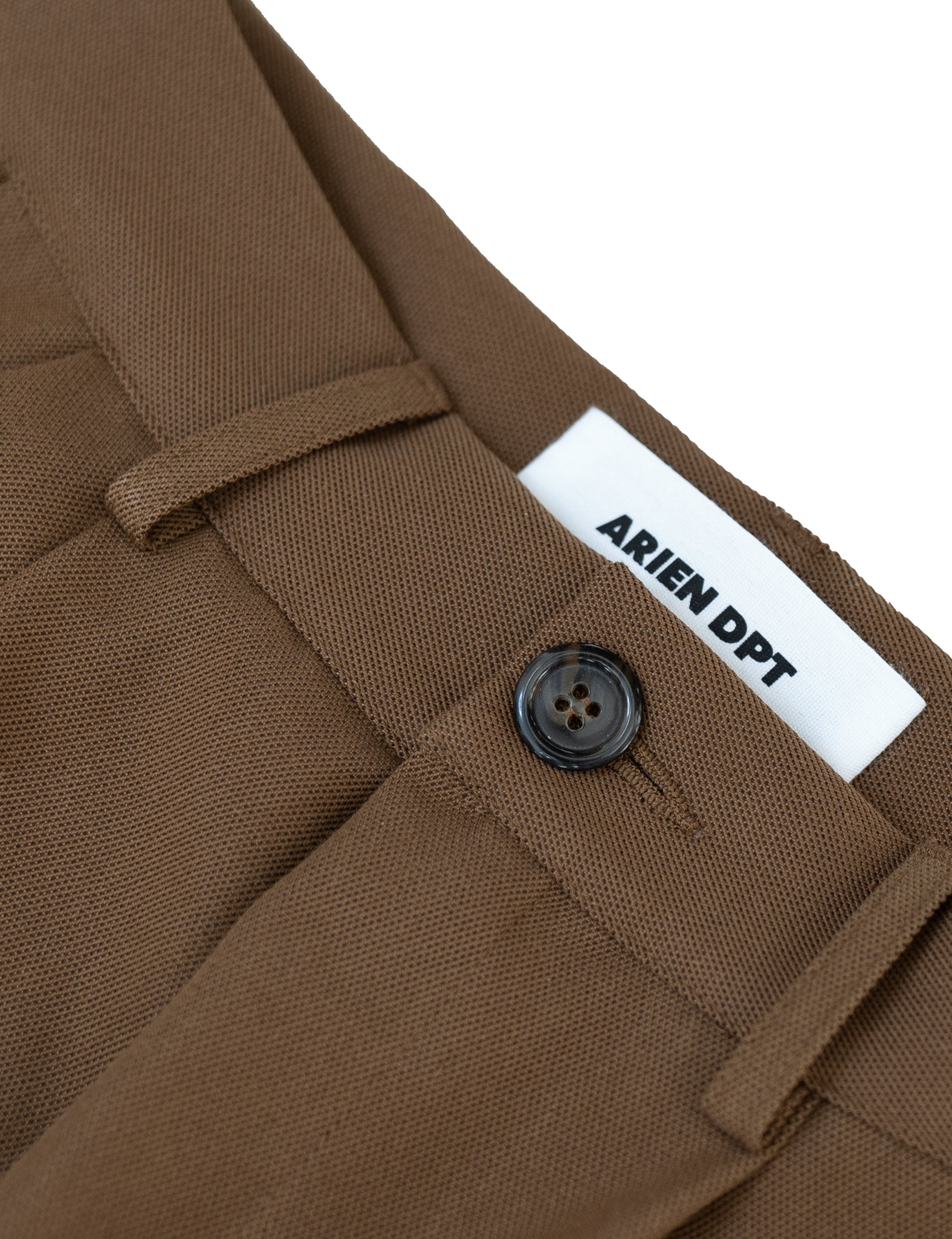 Marinaio Double Pleated Trousers - Tobacco