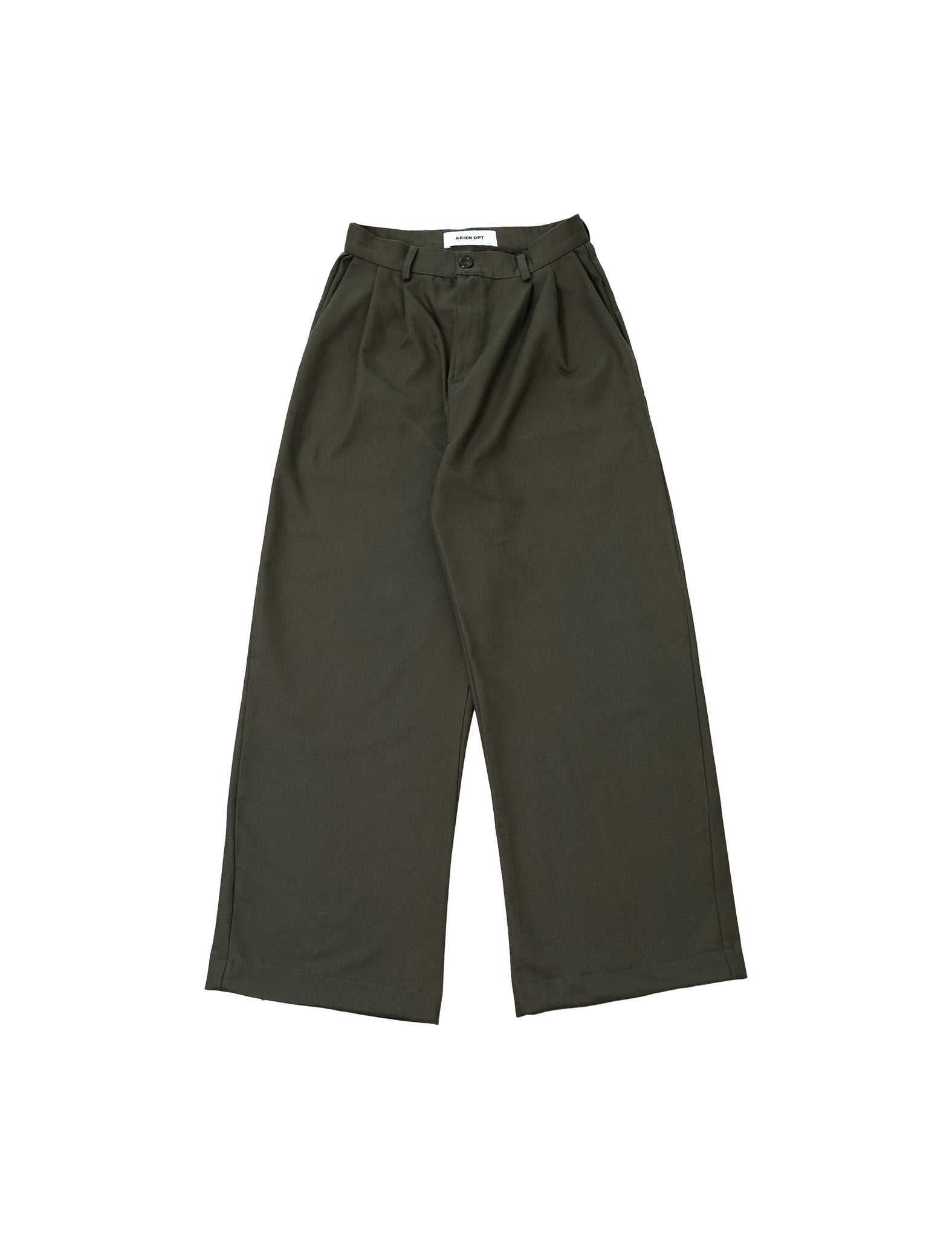 Marinaio Double Pleated Trousers - Forest Green