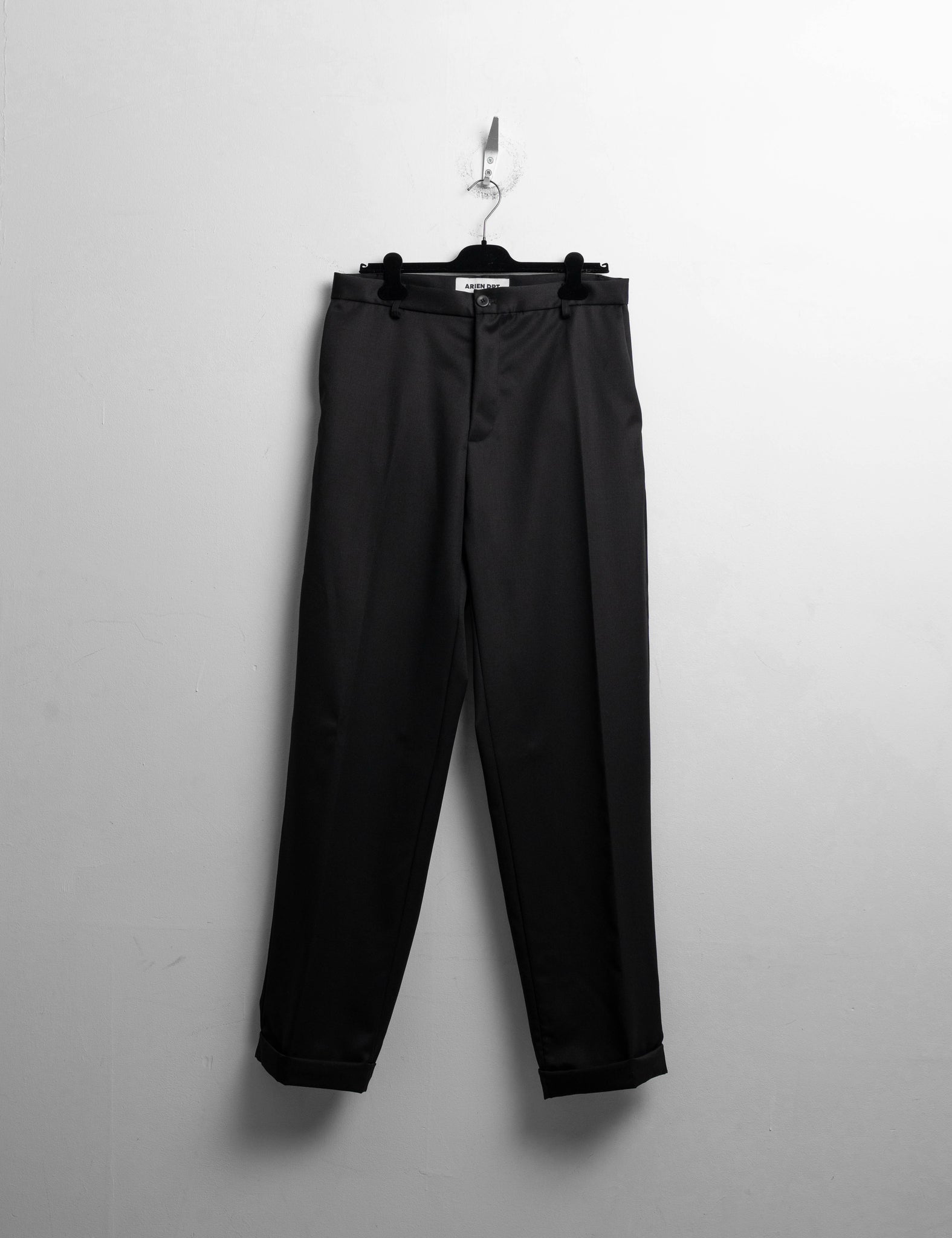 Classic Wool Trousers - Black