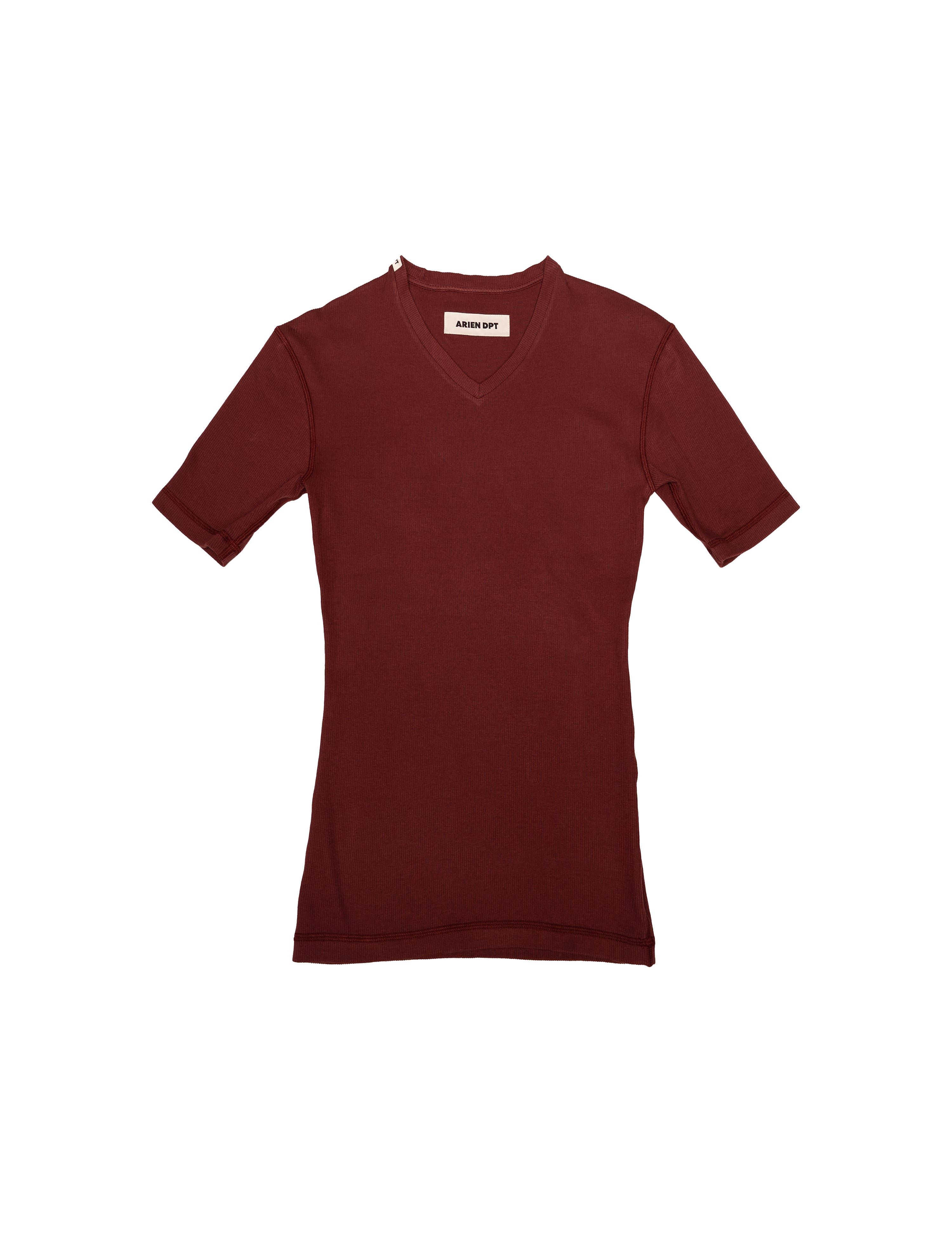関税込【DIESEL】Cherubik V Neck T-shirt★Burgundy Diesel Men's T-Cherubik-New T-Shirt V-Neck Short Sleeve Red