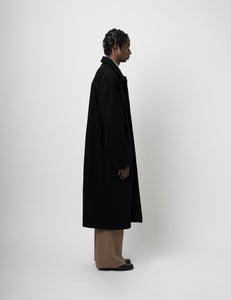 Wool/Cashmere Coat - Black