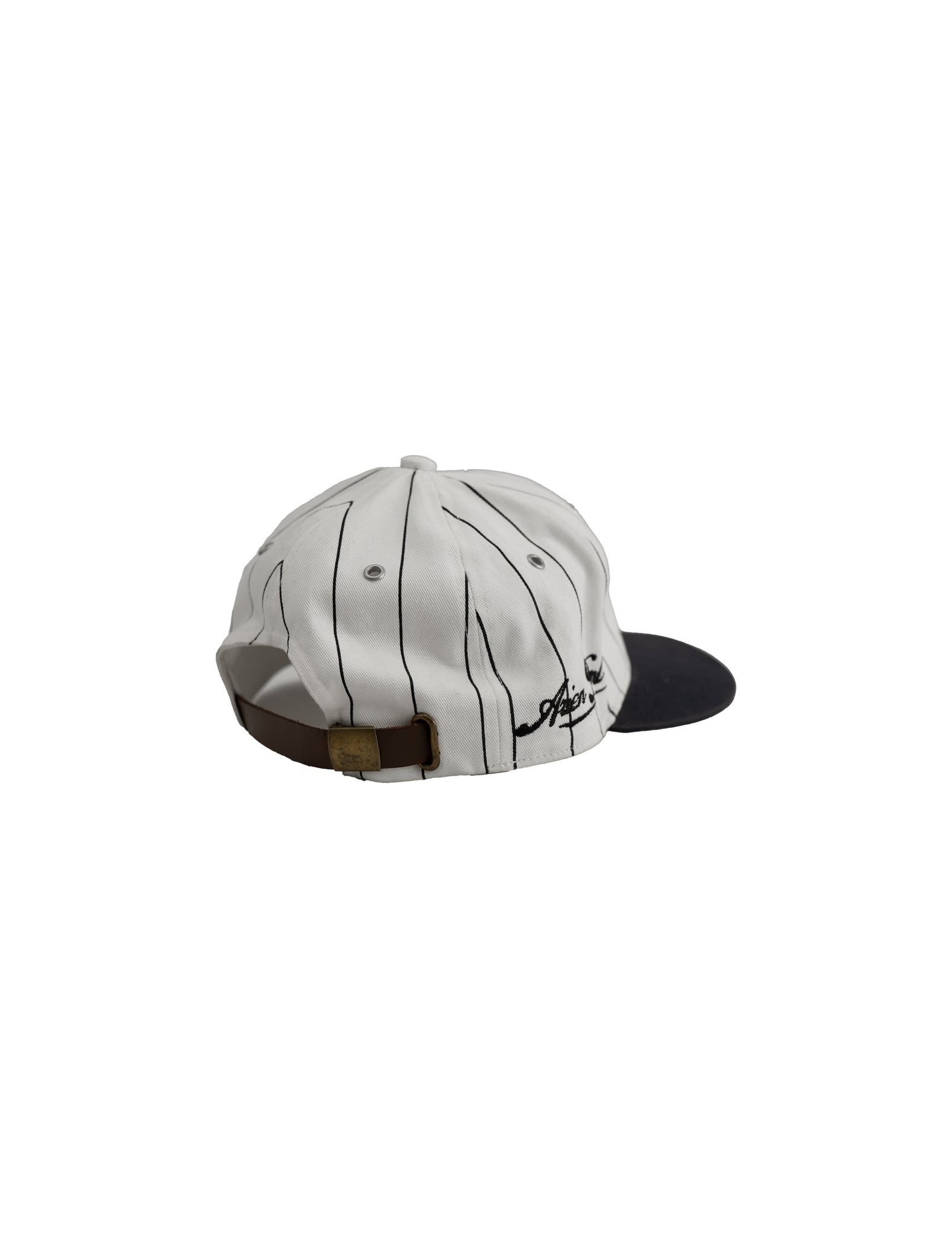 Baseball Hat - White & Navy